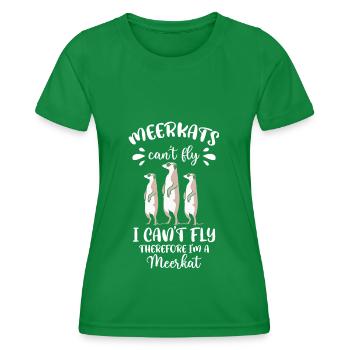 Zoo Nature Rock - Women's Functional T-Shirt - kelly green - Front - AI Model Female 172 dark (172cm)