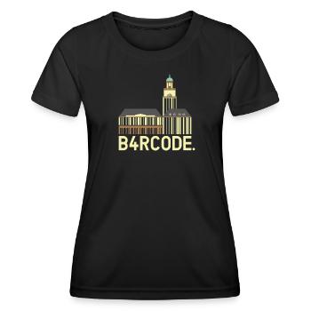 B4RCODE. Witten - Women's Functional T-Shirt - black - Front - AI Model Female 172 light (172cm)