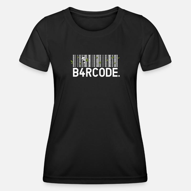 B4RCODE. Bamboo - Women's Functional T-Shirt - black