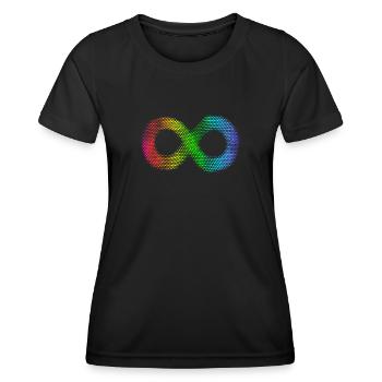 Neurodiversity - Women's Functional T-Shirt - black - Front - AI Model Female 172 light (172cm)