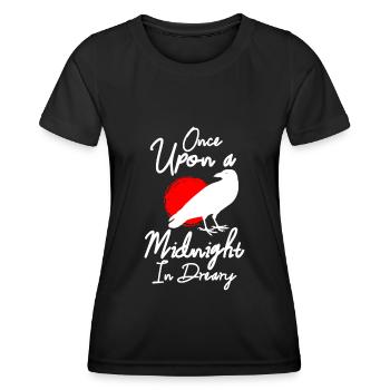 Mythologie Nordisch Fliegen - Frauen Funktions-T-Shirt - Schwarz - Vorne - AI Model Female 172 light (172cm)