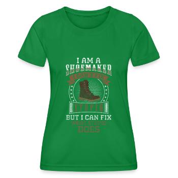 Craft Shoes Leather Boots - Women's Functional T-Shirt - kelly green - Front - AI Model Female 172 dark (172cm)