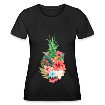 Pineapple - Women's Functional T-Shirt - black - Front - AI Model Female 172 light (172cm)