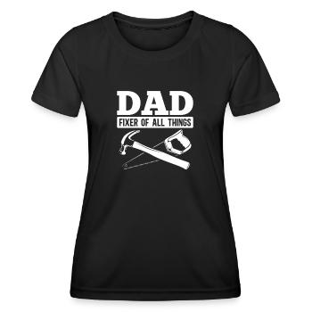 Craftsman Father Craftsman Father - Women's Functional T-Shirt - black - Front - AI Model Female 172 light (172cm)
