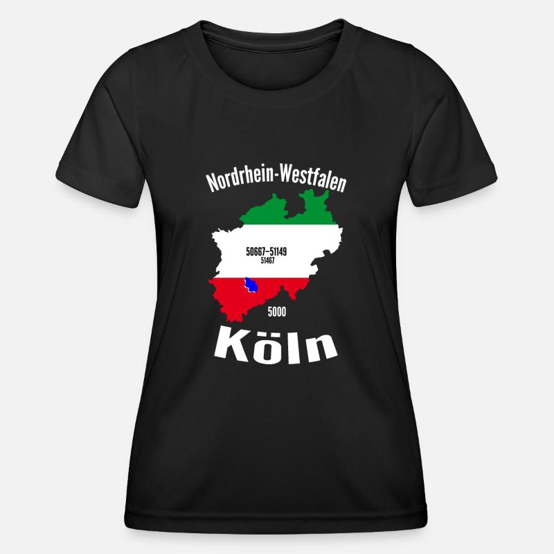 NRW Cologne - Women's Functional T-Shirt - black
