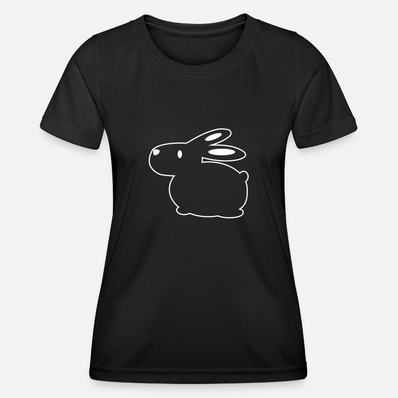 Bunny/rabbit - Women's Functional T-Shirt - black