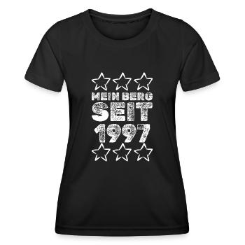 Bergen 1997 - Women's Functional T-Shirt - black - Front - AI Model Female 172 light (172cm)