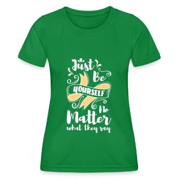 Different Pride Style - Women's Functional T-Shirt - kelly green - Front - AI Model Female 172 dark (172cm)