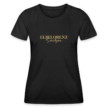 Florence on the Elbe Saxony: Glamorous homage to Dresden - Women's Functional T-Shirt - black - Front - AI Model Female 172 light (172cm)