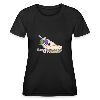 Ça se cultive ! - T-shirt sport Femme - noir - Devant - AI Model Female 172 light (172cm)