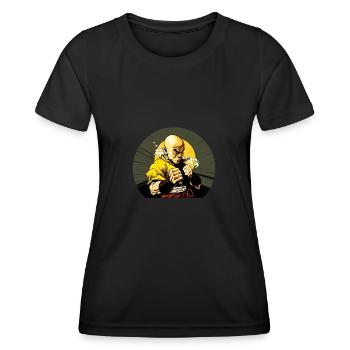 Anger Issues I Cooles Motiv graphic Mann aesthetic - Women's Functional T-Shirt - black - Front - AI Model Female 172 light (172cm)