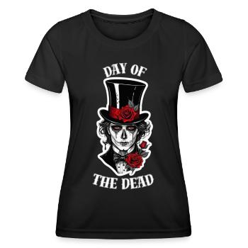 Gothic Magician. - Women's Functional T-Shirt - black - Front - AI Model Female 172 light (172cm)