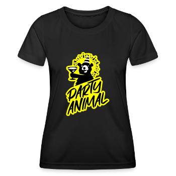 Party!!! - Frauen Funktions-T-Shirt - Schwarz - Vorne - AI Model Female 172 light (172cm)
