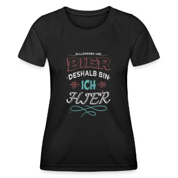 30 geburtstag 50 geburtstag betrunken brauen - Frauen Funktions-T-Shirt - Schwarz - Vorne - AI Model Female 172 light (172cm)