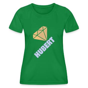 Hubert as a noble - Women's Functional T-Shirt - kelly green - Front - AI Model Female 172 dark (172cm)
