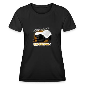 Ratel - T-shirt sport Femme - noir - Devant - AI Model Female 172 light (172cm)