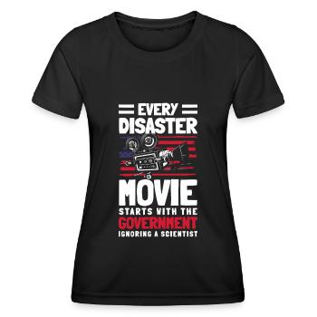 Film Film-Zitate Regie Kinobesucher - Frauen Funktions-T-Shirt - Schwarz - Vorne - AI Model Female 172 light (172cm)