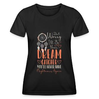 Dream Indians Spiritually Dreaming - Women's Functional T-Shirt - black - Front - AI Model Female 172 light (172cm)