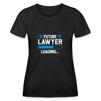 Lawyer Lawyer Lawyers Gift - Women's Functional T-Shirt - black - Front - AI Model Female 172 light (172cm)