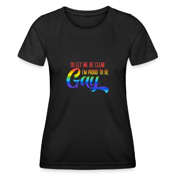 Gay Pride Gay Pride Gift - Women's Functional T-Shirt - black - Front - AI Model Female 172 light (172cm)