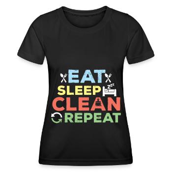 Caretaker Caretaker Facility Management - Women's Functional T-Shirt - black - Front - AI Model Female 172 light (172cm)