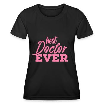 Doctor Doctor Doctor - Women's Functional T-Shirt - black - Front - AI Model Female 172 light (172cm)