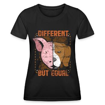Vegetarier Geschenk - Frauen Funktions-T-Shirt - Schwarz - Vorne - AI Model Female 172 light (172cm)