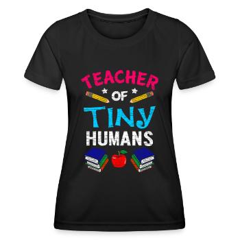 Grundschullehrer Grundschule Lehrer - Frauen Funktions-T-Shirt - Schwarz - Vorne - AI Model Female 172 light (172cm)