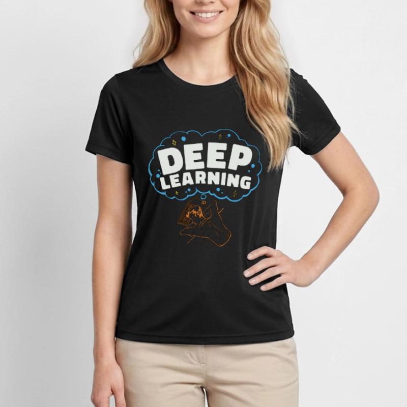 Artificial Intelligence Deep Learning Programmer Frauen Funktions-T-Shirt