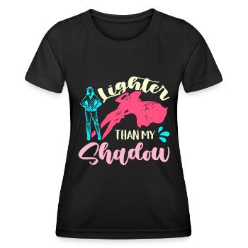 Mental Health Lighter Than My Shadow Health Care - Women's Functional T-Shirt - black - Front - AI Model Female 172 light (172cm)
