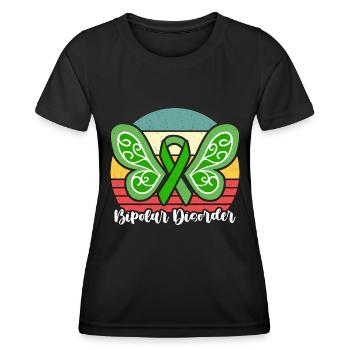 Mental Health Bipolar Disorder Mental Illness - Women's Functional T-Shirt - black - Front - AI Model Female 172 light (172cm)