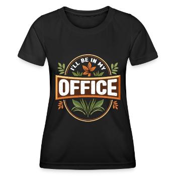 Herbalism I'll Be In My Office Herbal Herbalist - Frauen Funktions-T-Shirt - Schwarz - Vorne - AI Model Female 172 light (172cm)