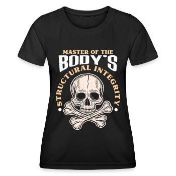 Orthopedic Surgeon Master Of The Physical Therapy - Women's Functional T-Shirt - black - Front - AI Model Female 172 light (172cm)