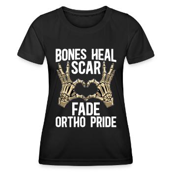 Orthopedic Surgeon Bones Heal Physical Therapist - Women's Functional T-Shirt - black - Front - AI Model Female 172 light (172cm)