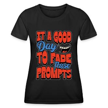 Behavioral Therapist It's A Good Behavioral Tech - Women's Functional T-Shirt - black - Front - AI Model Female 172 light (172cm)