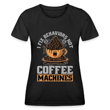 Behavioral Therapist I Fix Behaviors Psychologist - Women's Functional T-Shirt - black - Front - AI Model Female 172 light (172cm)