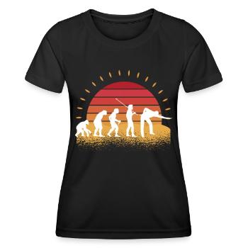Snooker - Women's Functional T-Shirt - black - Front - AI Model Female 172 light (172cm)