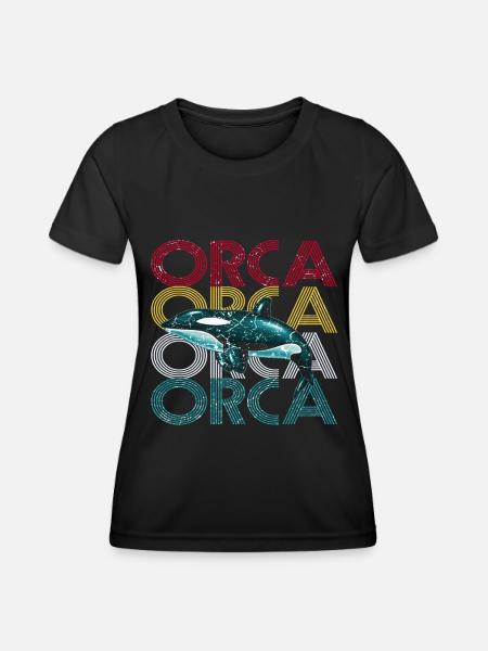 Orca - Funktionsshirt til damer - sort