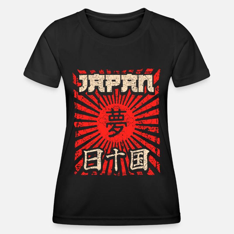 Japanese design - Women's Functional T-Shirt - black