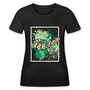 salamander - Women's Functional T-Shirt - black - Front - AI Model Female 172 light (172cm)