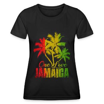 Jamaica - Women's Functional T-Shirt - black - Front - AI Model Female 172 light (172cm)