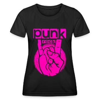 Punk rock - Women's Functional T-Shirt - black - Front - AI Model Female 172 light (172cm)