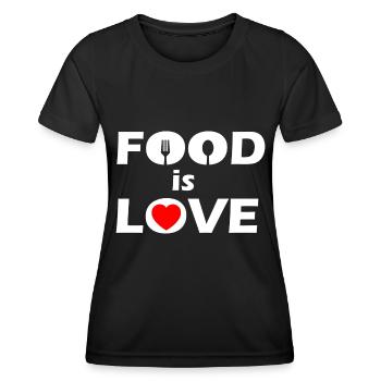 Essen - Frauen Funktions-T-Shirt - Schwarz - Vorne - AI Model Female 172 light (172cm)
