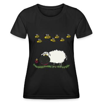 Naturschützer - Frauen Funktions-T-Shirt - Schwarz - Vorne - AI Model Female 172 light (172cm)