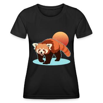 Red Panda Red Panda Red Pandas Gift - Women's Functional T-Shirt - black - Front - AI Model Female 172 light (172cm)