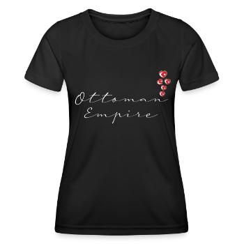 Osmanisches Reich - Frauen Funktions-T-Shirt - Schwarz - Vorne - AI Model Female 172 light (172cm)