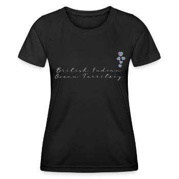 British Indian Ocean Territory - Women's Functional T-Shirt - black - Front - AI Model Female 172 light (172cm)