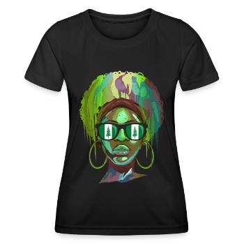 Norfolk Island - Women's Functional T-Shirt - black - Front - AI Model Female 172 light (172cm)