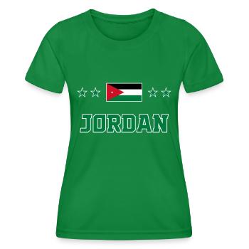 Jordan - Women's Functional T-Shirt - kelly green - Front - AI Model Female 172 dark (172cm)