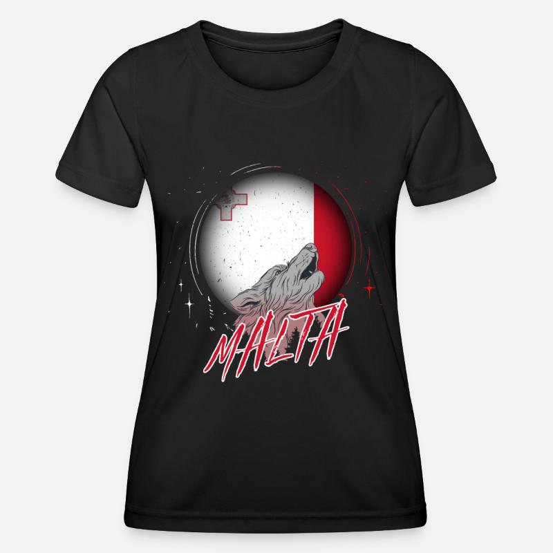 Malta - Women's Functional T-Shirt - black